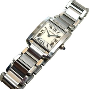 【ブランド強化買取中！】Cartier カルティエ タンクフランセーズSM ブランド 腕時計