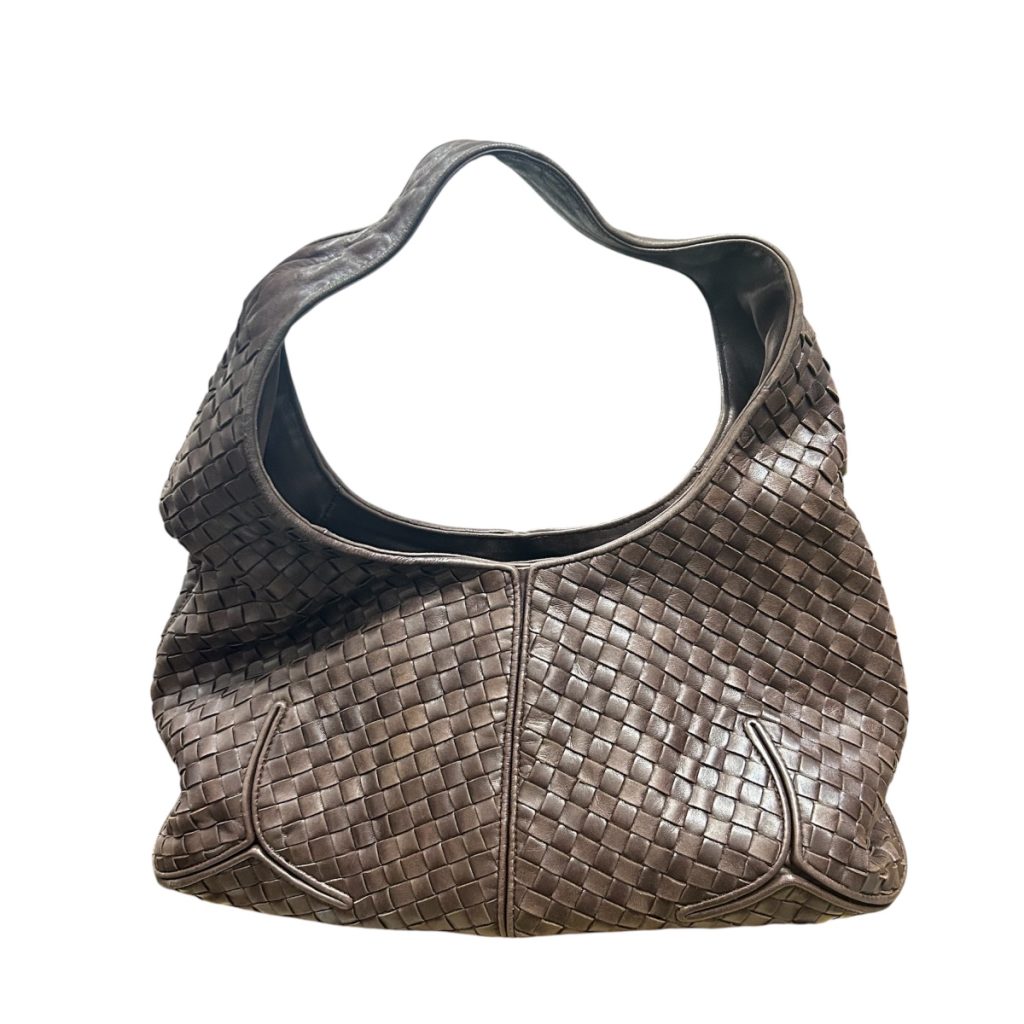 ボッテガ・ヴェネタ（BOTTEGA VENETA） イントレチャート レザー ワンショルダーバッグ【イオン函館上磯店】