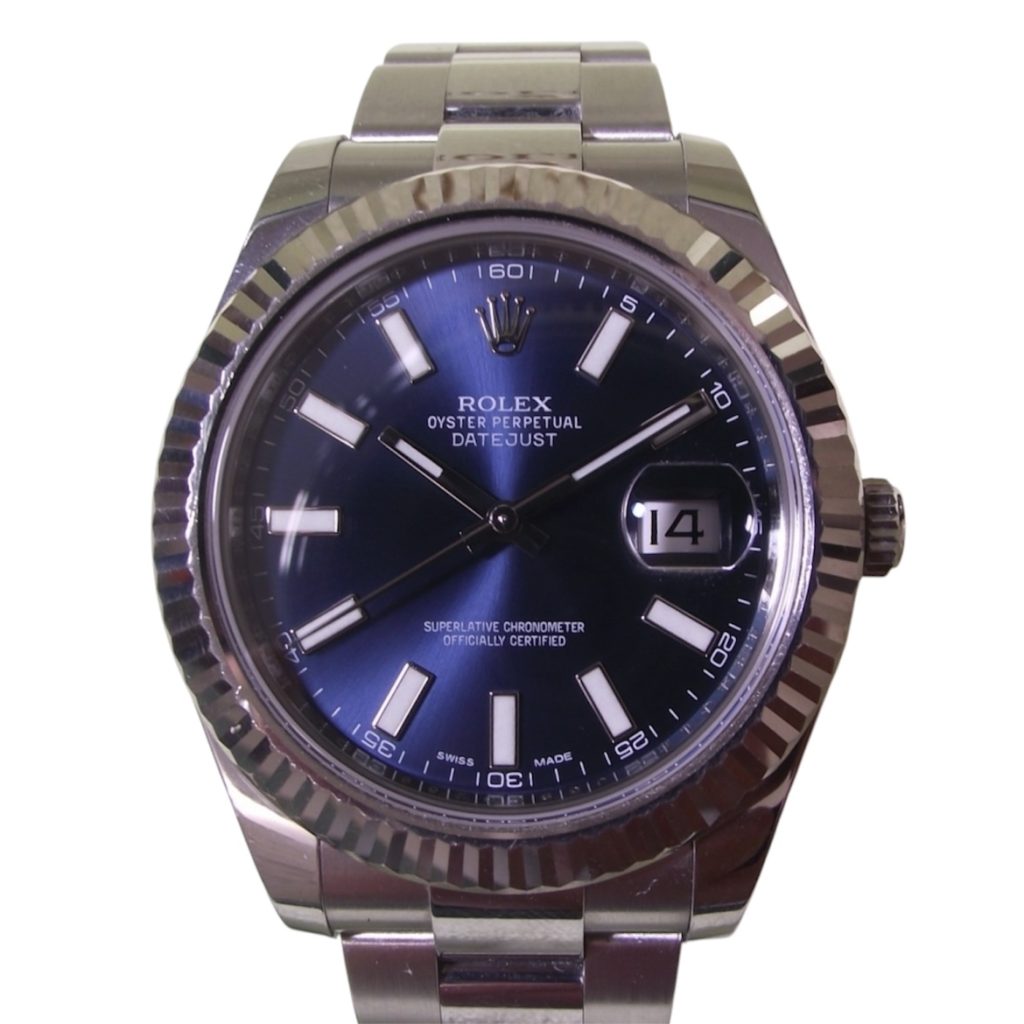 ROLEX（ロレックス）デイトジャストⅡ 116334 ネイビー文字盤