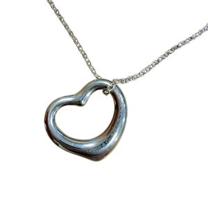 Tiffany ティファニー オープンハート ネックレス シルバー