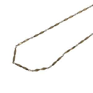 K18（18金） ゴールド デザインチェーンネックレスをお買取りいたしました！