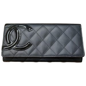 シャネル CHANEL ココマーク カンボンライン 長財布