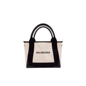 BALENCIAGA ネイビー カバス XS トートバッグ
