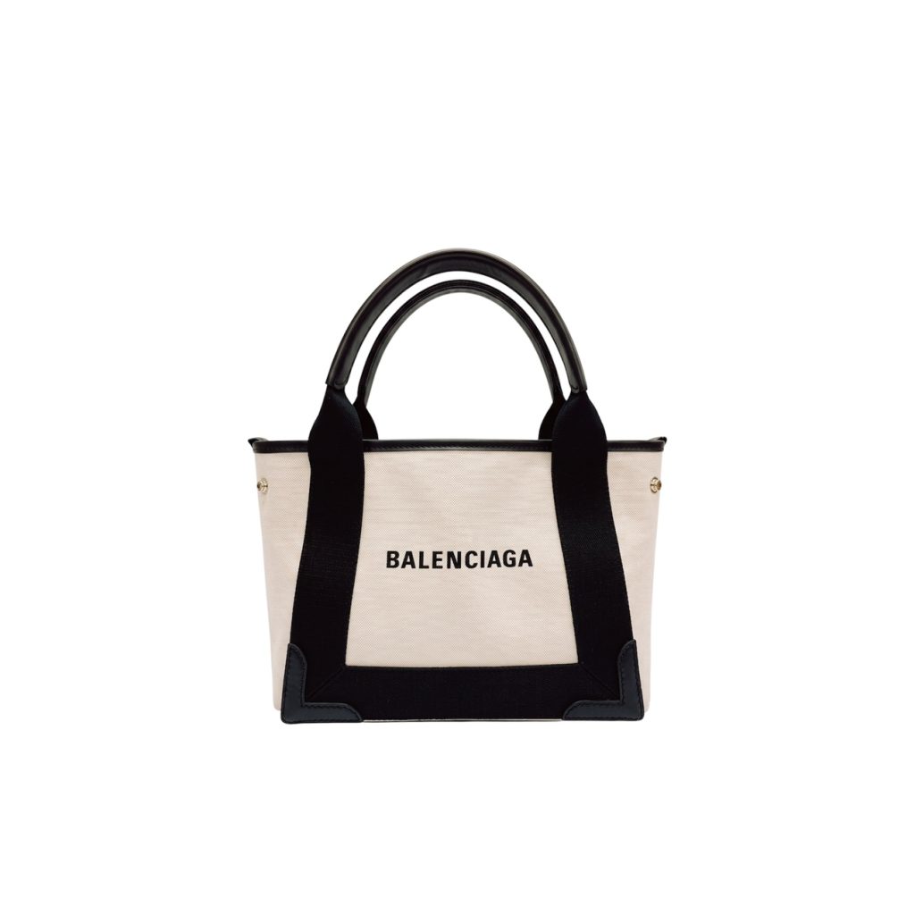 BALENCIAGA ネイビー カバス XS トートバッグ