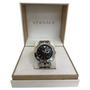 VERSACE ヴェルサーチェ Vレース GMTアラーム