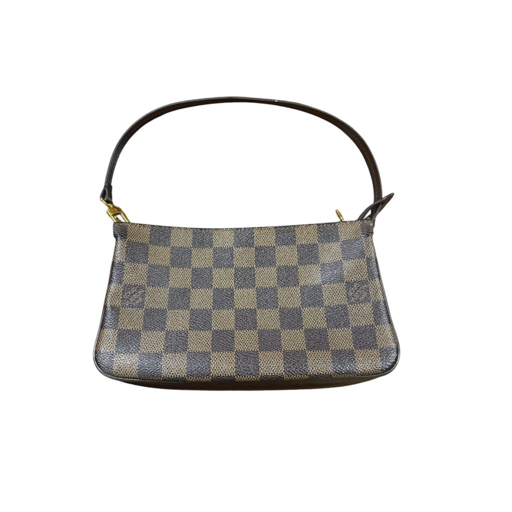 ルイ・ヴィトン Louis Vuitton ダミエ エベヌ ポシェット アクセソワール