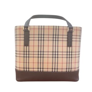 Burberry（バーバリー）ハウスチェックキャンパス トートバッグ
