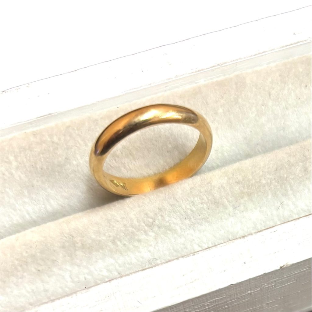 K18  18金  750 石なし  アクセサリー リング 貴金属