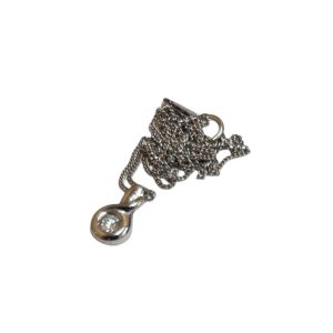 Pt850 プラチナ850 ネックレス 石付き ダイヤモンド ダイヤ  アクセサリー 貴金属