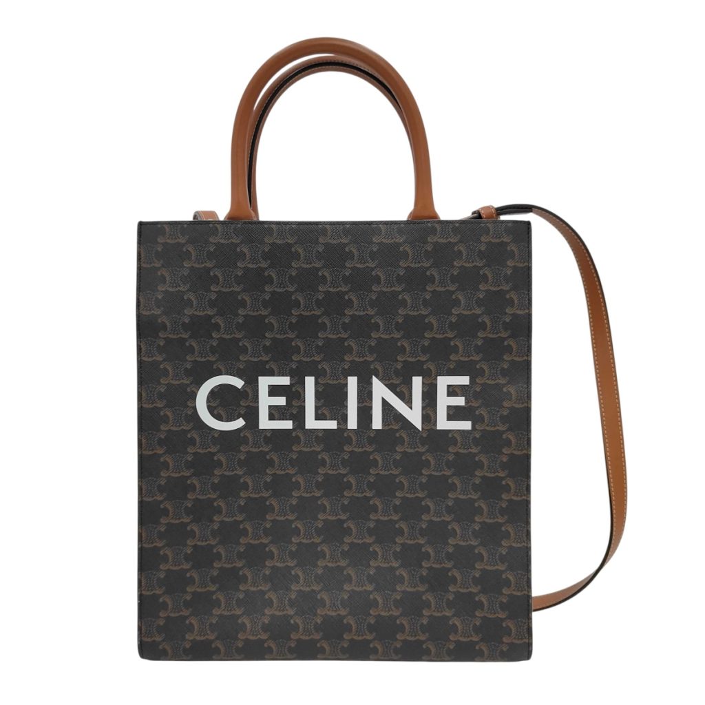 CELINE セリーヌ トリオンフ バーティカルカバ　ハンドバッグ 2WAY