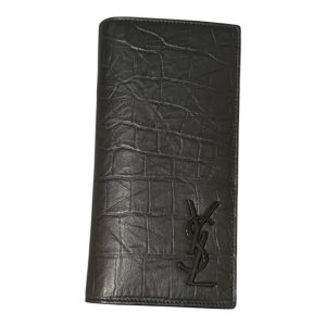 SAINT LAURENT（サンローラン） コンチネンタルウォレット メンズ 長財布 ブラック 529981