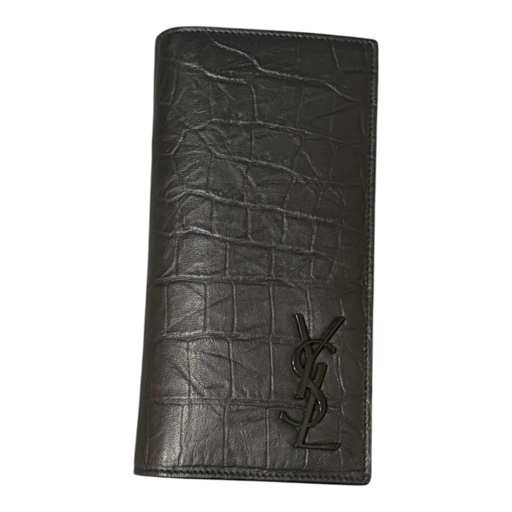SAINT LAURENT（サンローラン） コンチネンタルウォレット メンズ 長財布 ブラック 529981