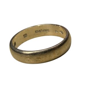 伊達市 K14WG リング 石なしを買取しました！