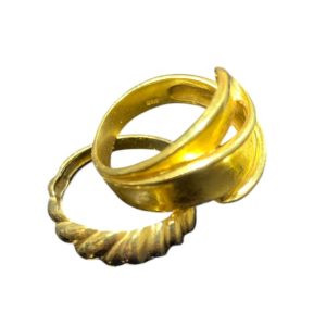 伊達市 K18 リング まとめ買取！石なしの金製リングをお買取り