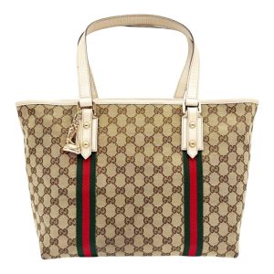 GUCCI (グッチ) GGキャンバス トートバッグ