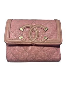 CHANEL　CCフィリグリー三つ折り財布　買取しました！さすがや音更店