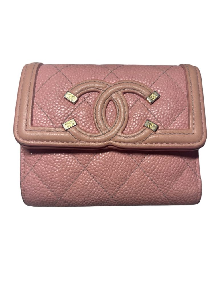 CHANEL　CCフィリグリー三つ折り財布　買取しました！さすがや音更店