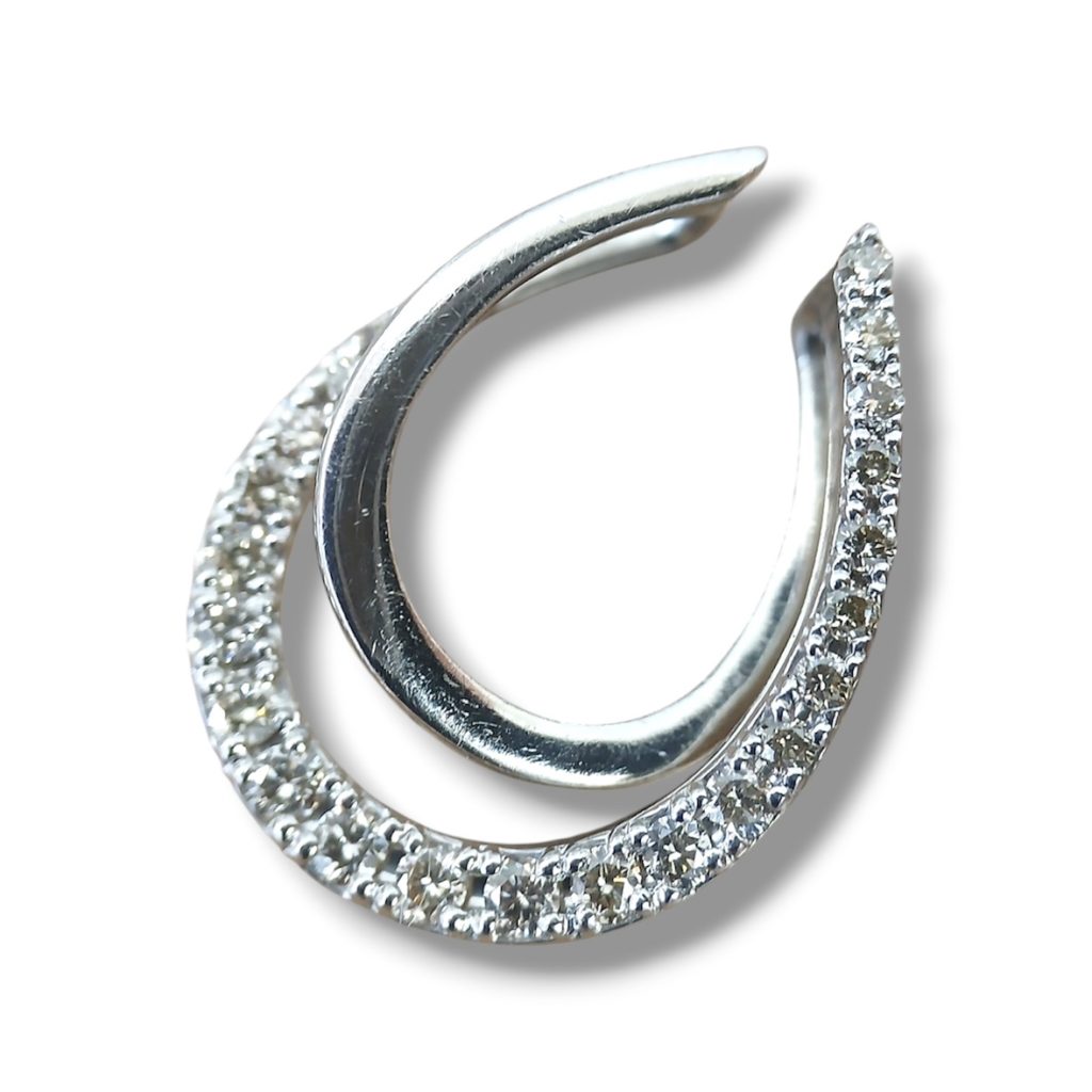 【メレダイヤ ネックレストップ】Pt900 プラチナ900