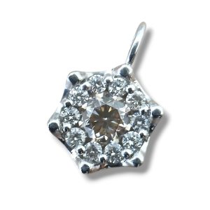 【ダイヤモンド ネックレストップ】Pt900 プラチナ900