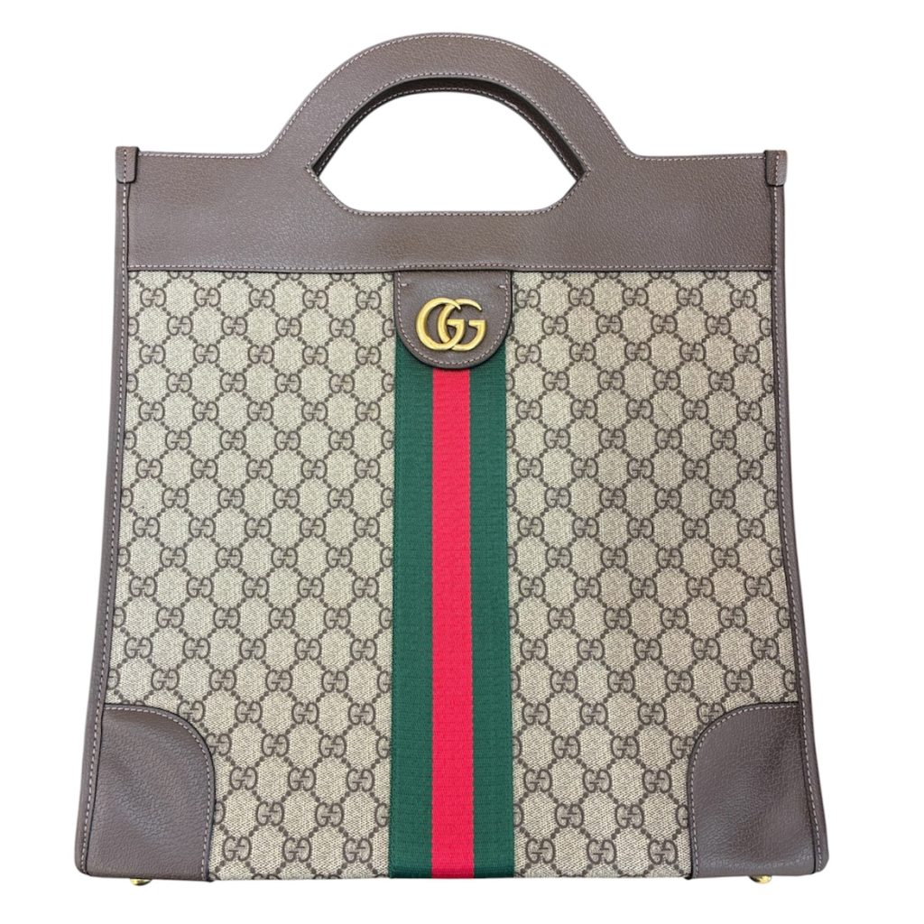 GUCCI(グッチ)　GGキャンバス　オフィディア　GGスプリーム　トートバッグ