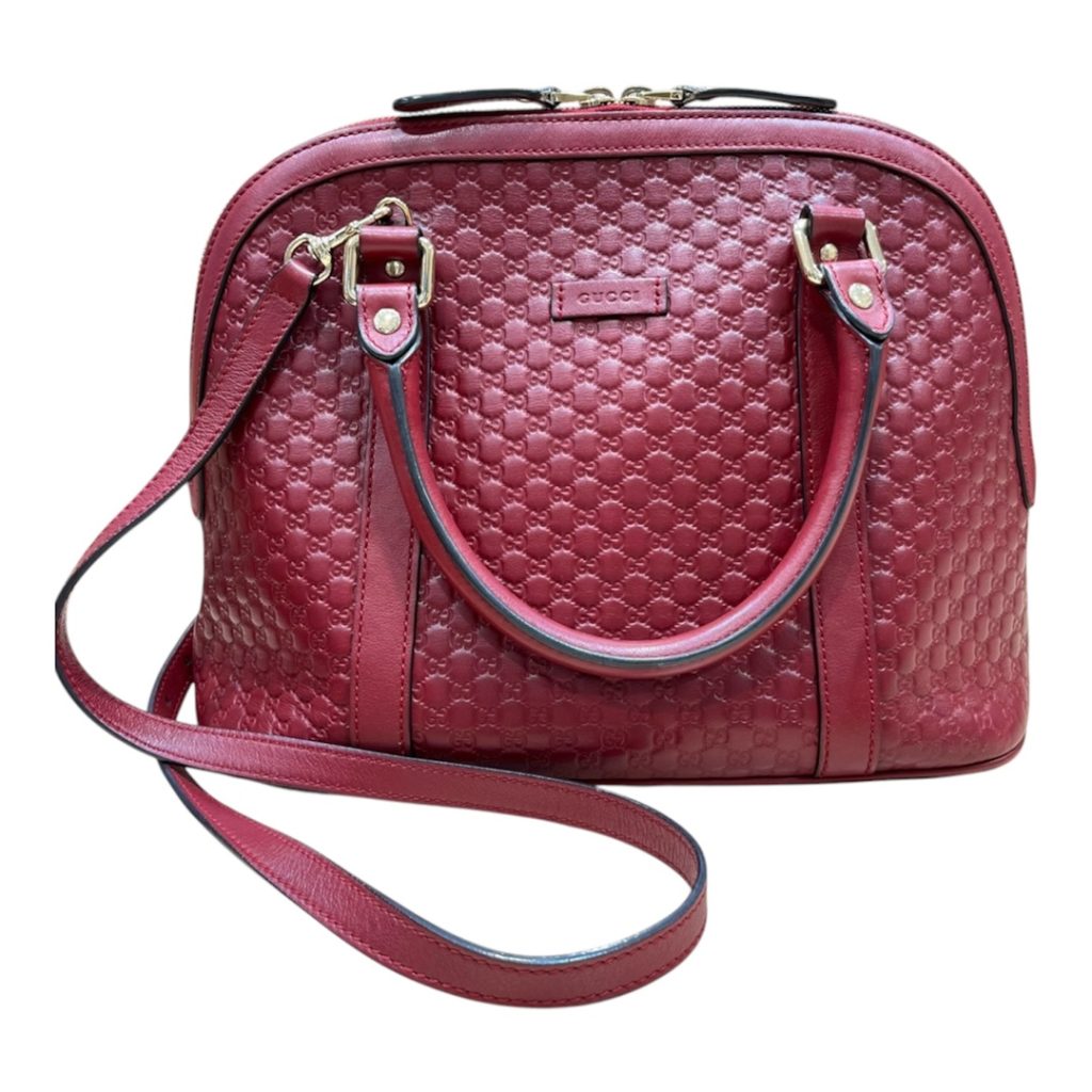 GUCCI グッチ マイクログッチシマ ハンドバッグ