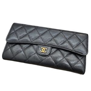 CHANEL（シャネル）マトラッセ クラシック ロング フラップ ウォレット　AP0241
