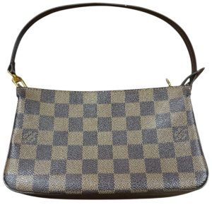 ルイ・ヴィトン Louis Vuitton ダミエ エベヌ ポシェット アクセソワール