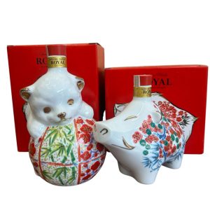 サントリー Suntory ローヤル 干支ボトル 戌年・亥年