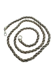 【金相場高騰中!!】K18WG　18金ホワイトゴールド　ネックレス