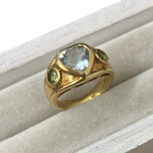 K18 18金 750 石あり リング アクセサリー ジュエリー 貴金属