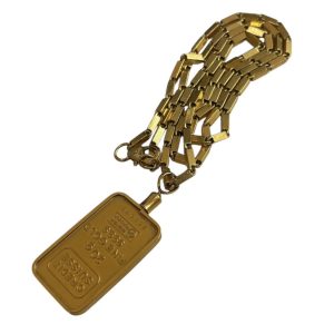 IG インゴット 純金 K18 18金 ネックレス トップ 山形市