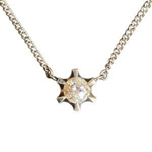 Pt900 プラチナ900 ダイヤモンド ネックレス
