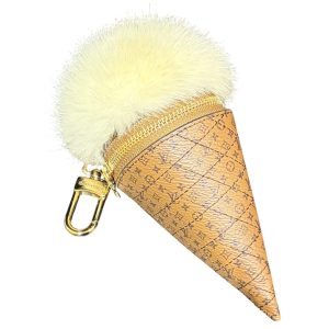 ルイヴィトン(Louis Vuitton) バッグチャーム・LV アイスクリーム モノグラム クリーム 小物 アクセサリー