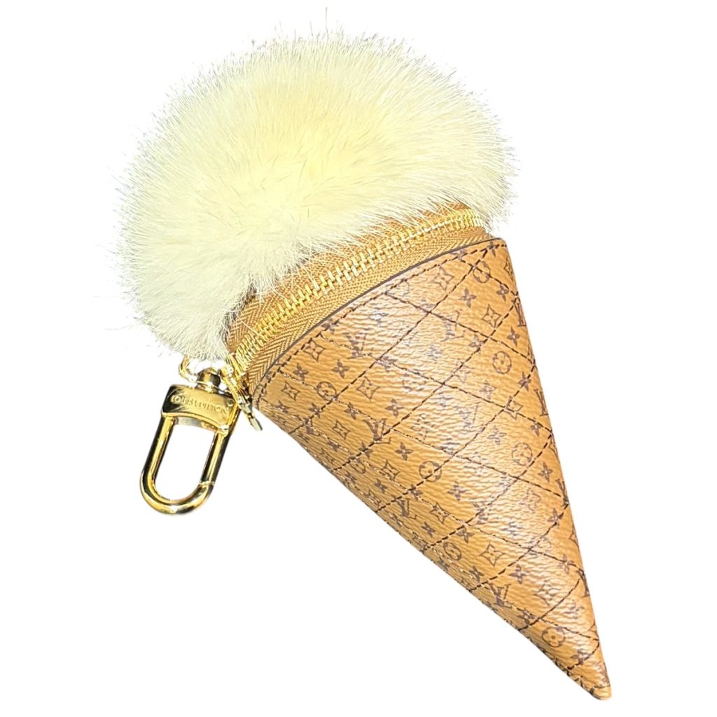 ルイヴィトン(Louis Vuitton) バッグチャーム・LV アイスクリーム モノグラム クリーム 小物 アクセサリー