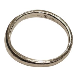 Pt950（プラチナ950）メレダイヤモンド付きリング　ジュエリー　アクセサリー