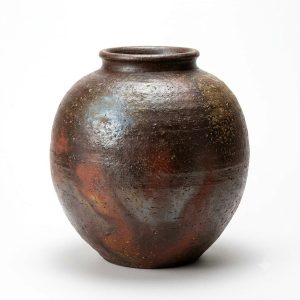 骨董品 備前焼 壺（花器）