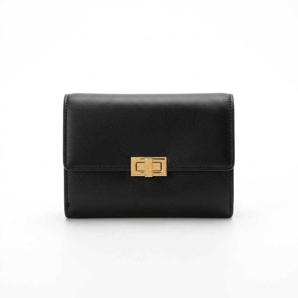 FENDI/フェンディ ピーカブー セレリア レザー長財布