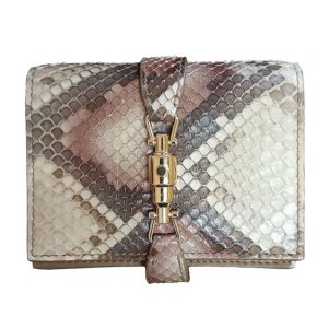 GUCCI ( グッチ ) ジャッキー パイソンレザー 財布