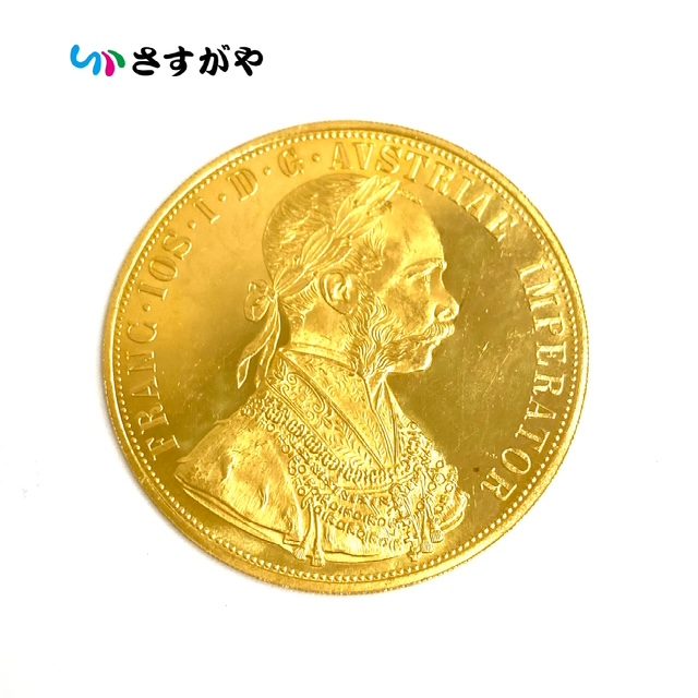 オーストリア フランツ・ヨーゼフ 金貨 コイン 古銭 年代物 金