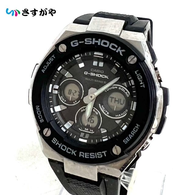 CASIO カシオ Gショック GST-W300 タフソーラー デジアナ 腕時計