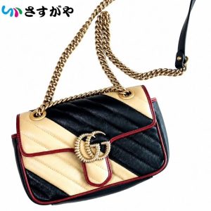 GUCCI グッチ GGマーモント チェーンバッグ ブランドバッグ