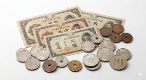 古銭・古い紙幣・記念硬貨のまとめ