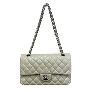 CHANEL ラムレザー マトラッセ チェーンショルダーバッグ