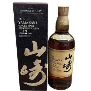 【ウイスキー高価買取中！】サントリー 山崎12年 箱あり