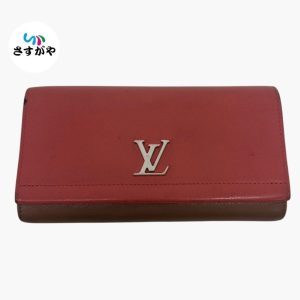 ルイ・ヴィトン ポルトフォイユ・ロックミー レザー 長財布