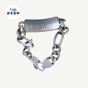 GUCCI プレート チェーン ブレスレット