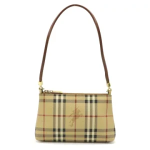 BURBERRY(バーバリー) ヘイマーケットチェック アクセサリーポーチ