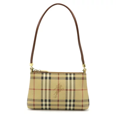 BURBERRY(バーバリー) ヘイマーケットチェック アクセサリーポーチ