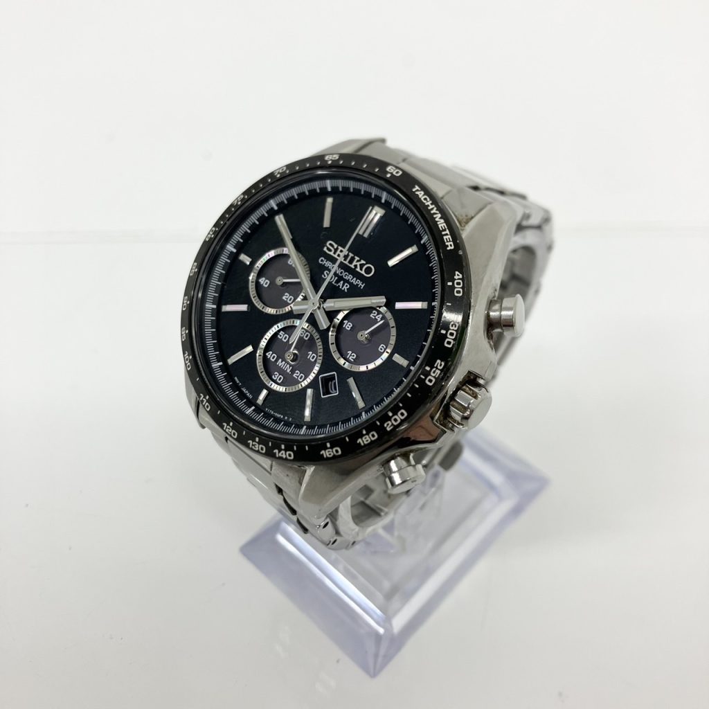 SEIKO クロノグラフ ソーラー