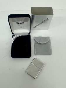 ZIPPO スターリングシルバー オイルライター